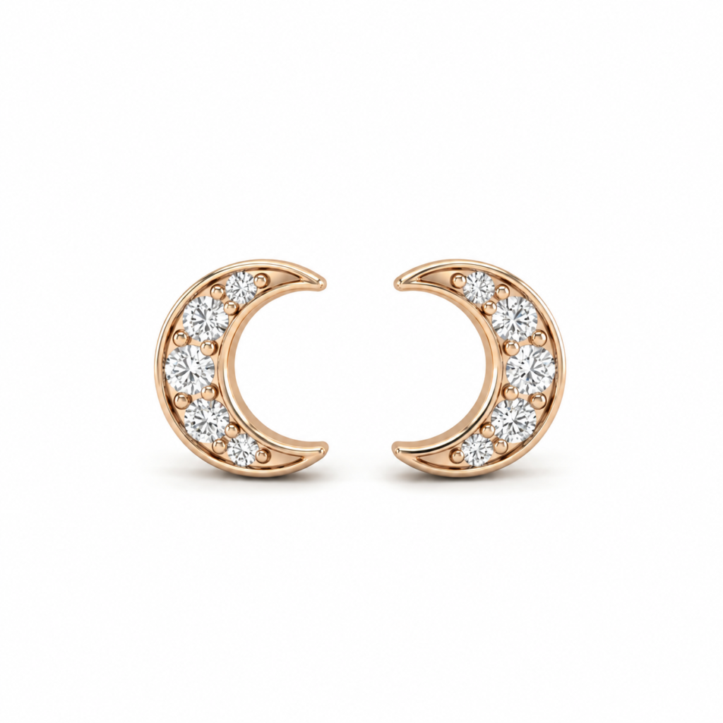 Boucles d'oreilles Luna-Stella - LNS-BO-SGE-003