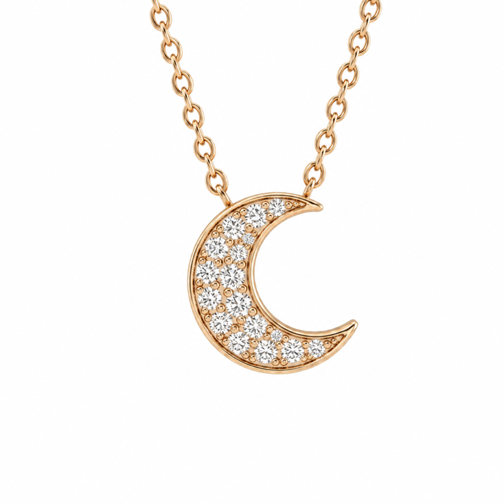 Collier-pendentif Luna-Stella - LNS-CO-SGE-002