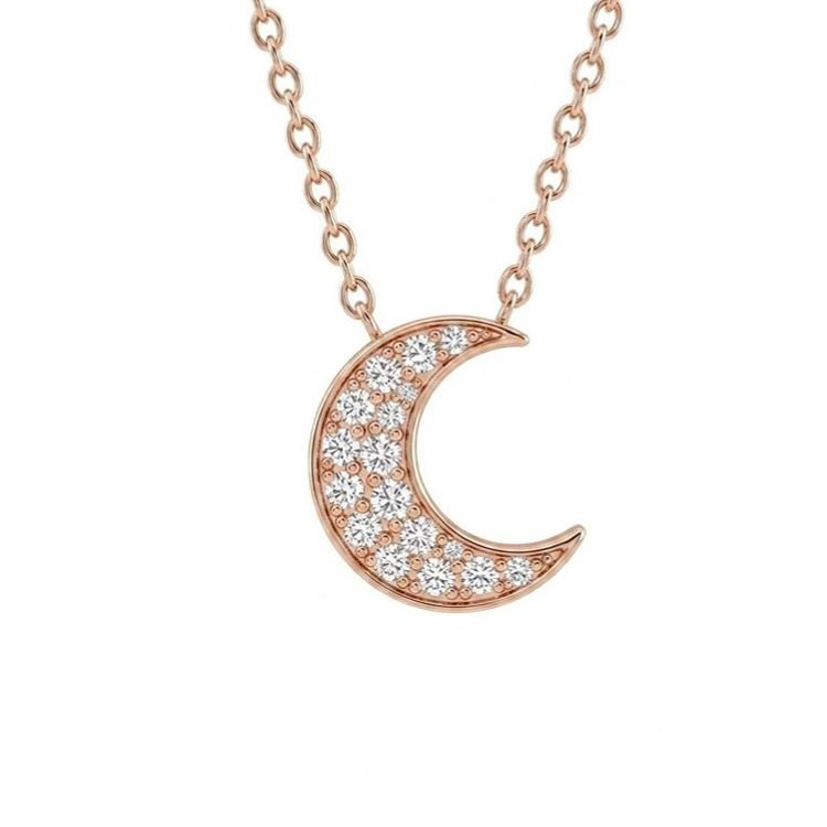 Collier-pendentif Luna-Stella - LNS-CO-SGE-002