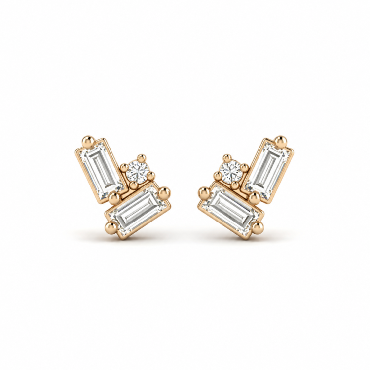 Boucles d'oreilles Minérae - MIN-BO-SGE-002