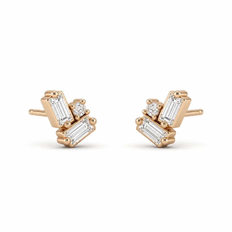 Boucles d'oreilles Minérae - MIN-BO-SGE-002